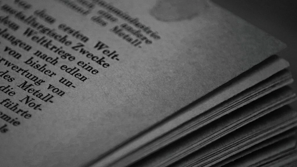 Printed Narrative Atlas dossier with hand-drawn narrative map and red annotations